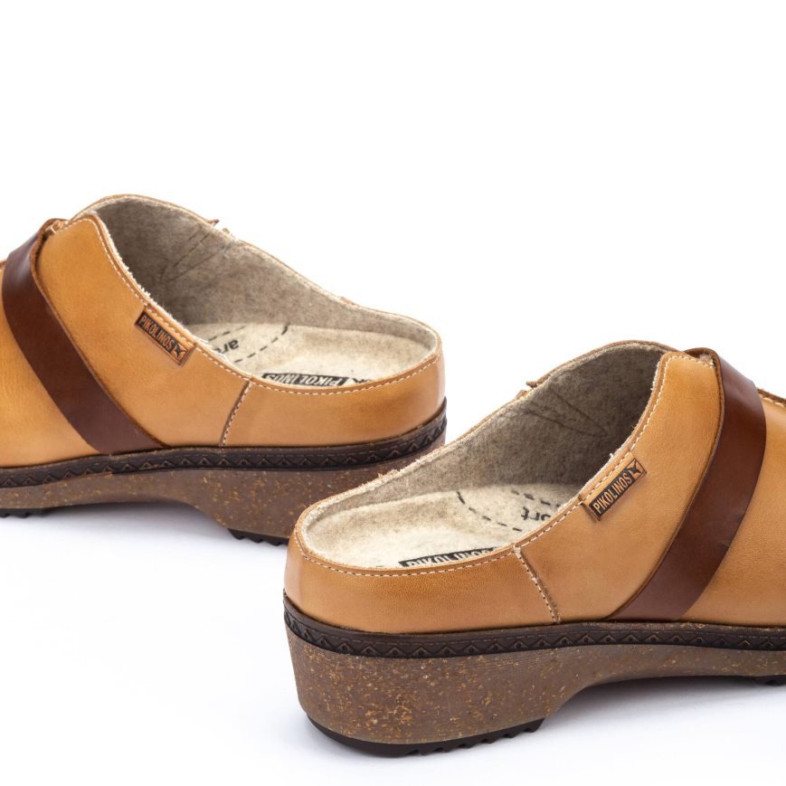 Women's Pikolinos GRANADA Clogs Brown | NZ RA29371